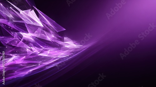 Abstract purple geometric design