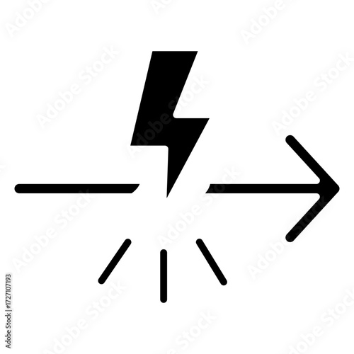 Disruption Glyph Icon