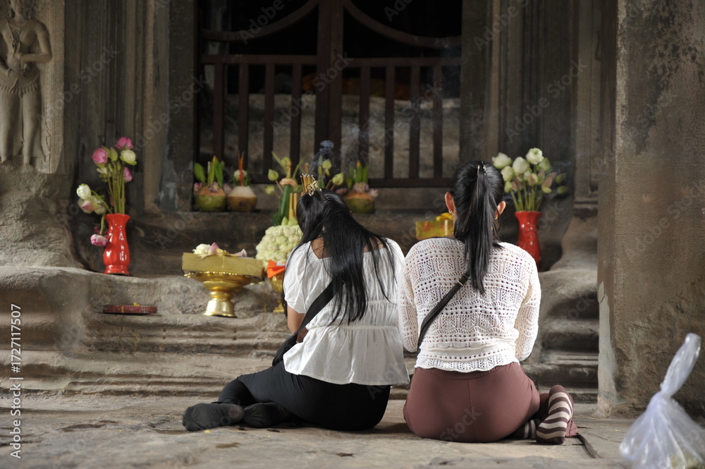 Obraz premium Angkor Vat temple, Cambodia Khmer