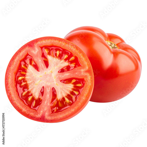Wallpaper Mural tomato isolated on transparent png By Siravich  Torontodigital.ca
