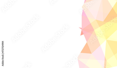 A vibrant composition of overlapping triangles and polygons in varying shades showcasing a captivating interplay of light and shadow.