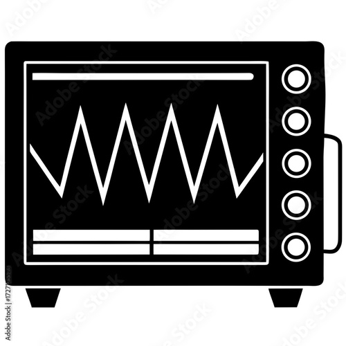 vector illustration of a digital tablet