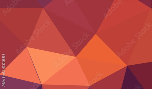 A vibrant composition of overlapping triangles and polygons in varying shades showcasing a captivating interplay of light and shadow.