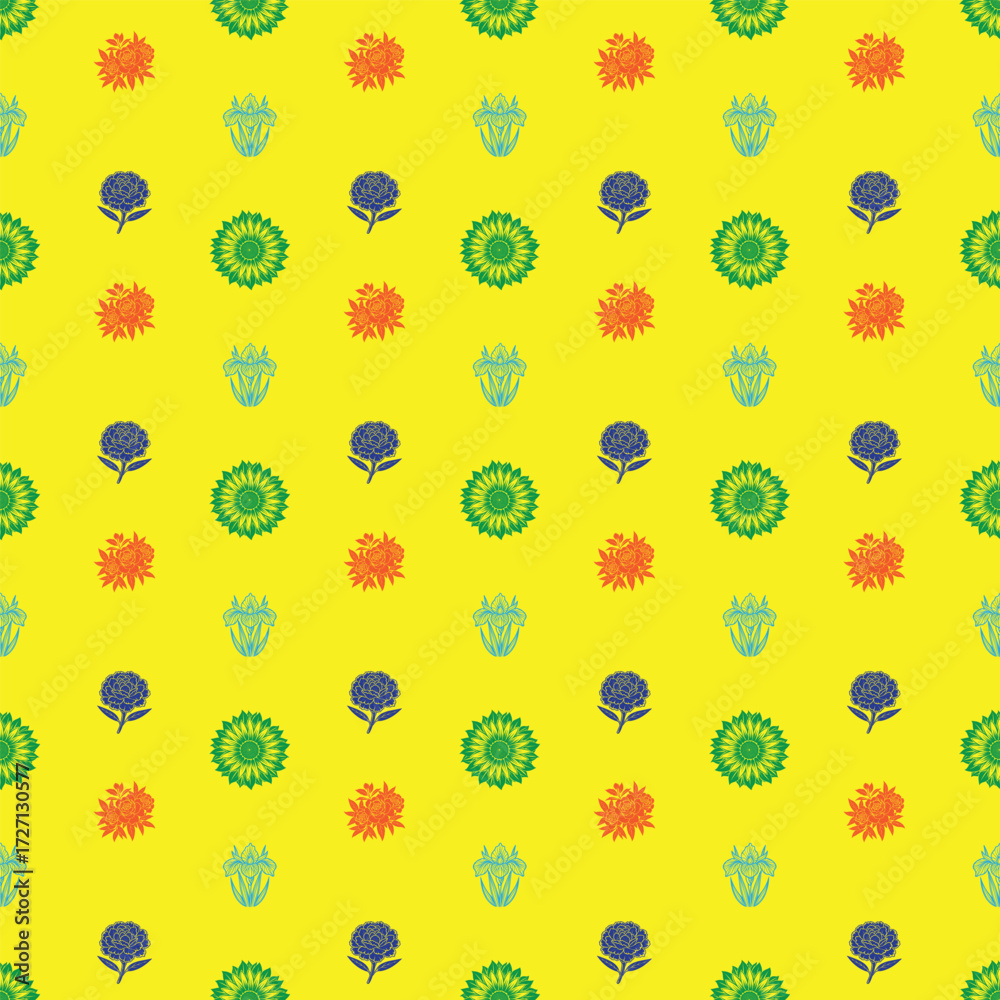 Fototapeta premium Floral pattern