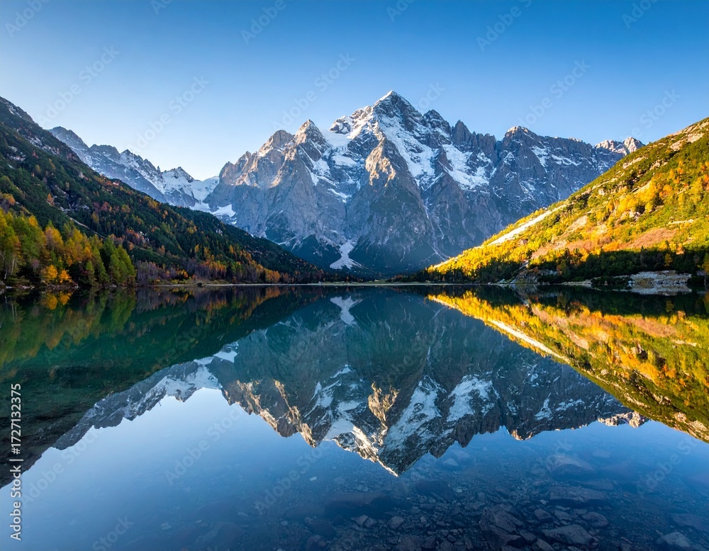 Fototapeta premium lake in the mountains