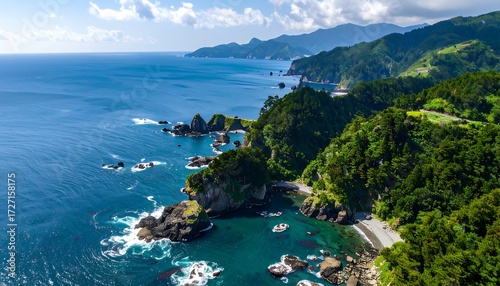 Scenic Coastal Landscape