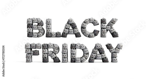 Black Friday typography design