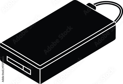  external ssd storage on white .eps