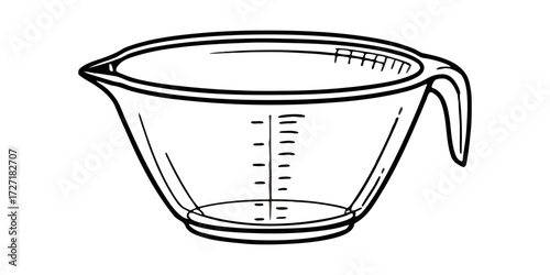 Measuring cup kitchenware cooking baking kitchen tool kitchen utensil volume measurement liquid kitchen scale