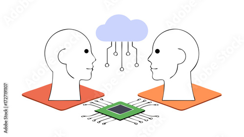 digital communication in AI world