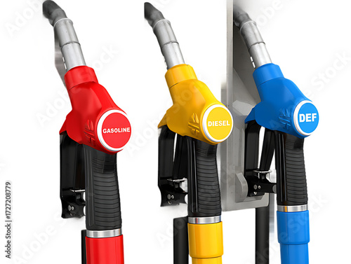 Oil dispenser Isolated from the trnasparent background.