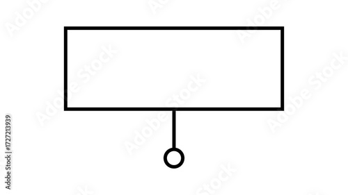 simple lower third modern element