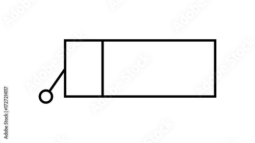 minimalist lower third copy space