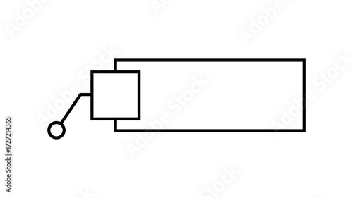 modern lower third copy space