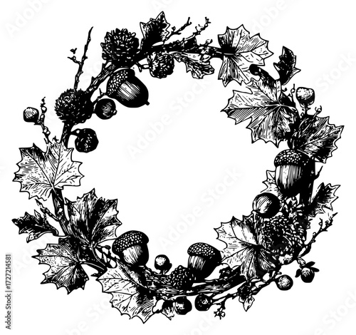 Floral frame for your design