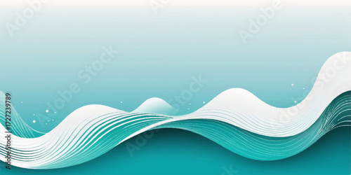 Abstract blue wave vector design pattern with curve lines for backgrounds and wallpaper illustration