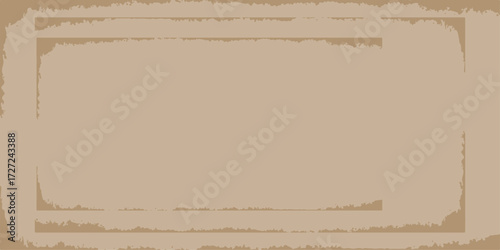 Antique vintage paper texture with a grunge brown frame for a retro invitation design. warm, card, vector, page, ancient, dirty, illustration, wallpaper, floral, letter