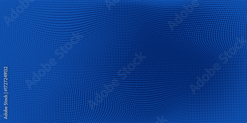 abstract halftone texture blue background in geometric style