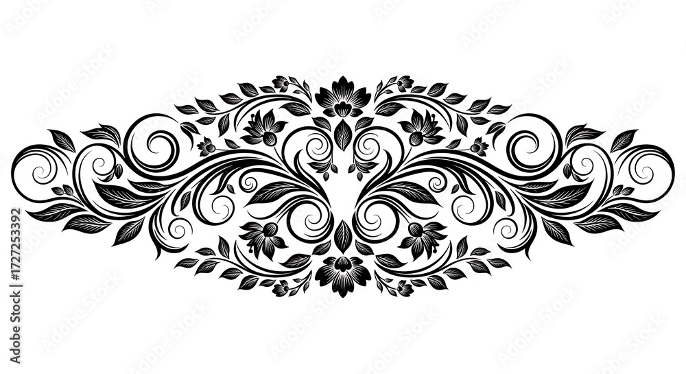 vector floral ornament vector floral ornament