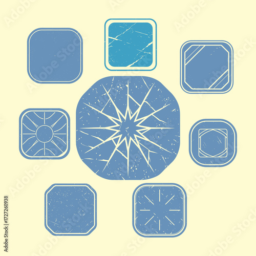 Digital Grunge Texture Artwork for Creative Projects