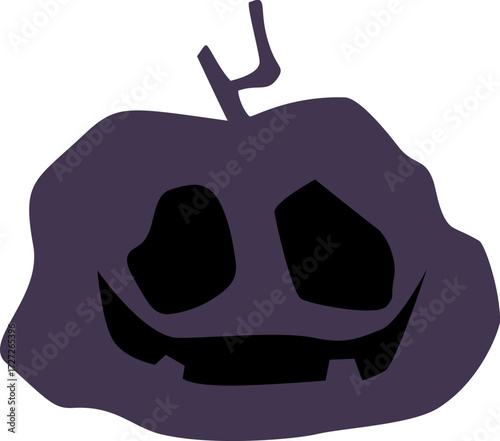 Halloween Pumpkin Silhouette