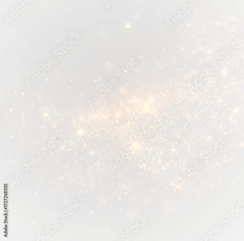 Bright golden glitter flare PNG with glowing sparkles and magic stardust effect perfect for holiday cards elegant winter decorations and festive events