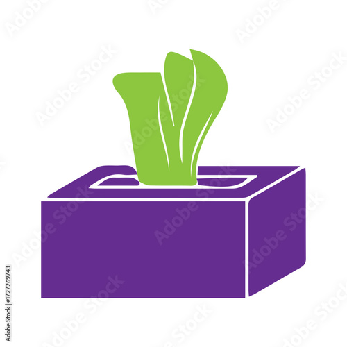 Hygiene Tissue Box Icon