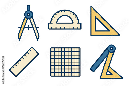 Tools for precise measurements and geometry activities in a classroom setting