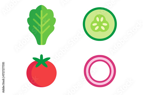 Fresh vegetables cut and prepared for a healthy meal at home in a bright kitchen setting