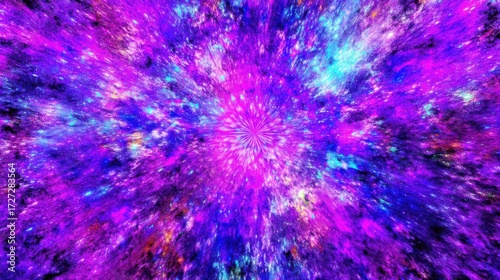 Dynamic nebula visualization cosmic space digital art stellar environment abstract viewpoint cosmic exploration