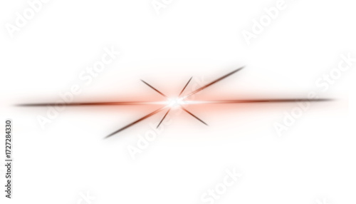 Orange Flare Spark Light Effect Png