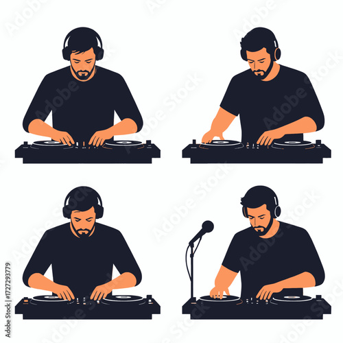 DJ Mixing Sessions: Four Dynamic Styles in Urban Nightlife