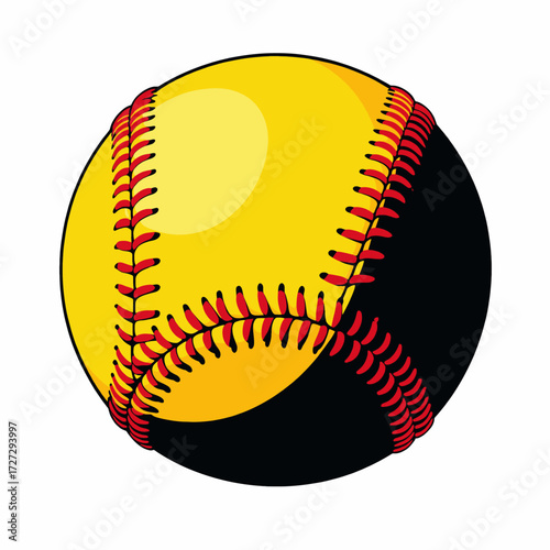 Dynamic Softball under Golden Sun
