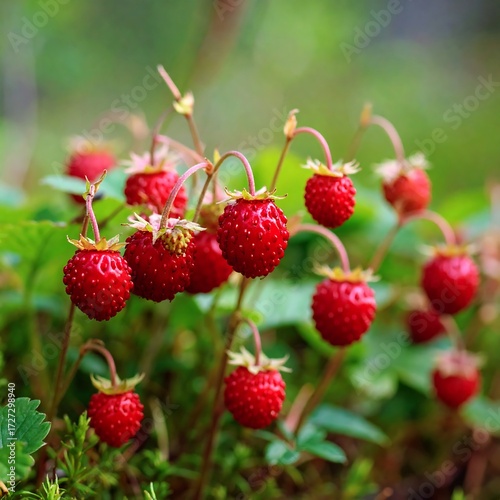 Close-up of wild strawberries (3)