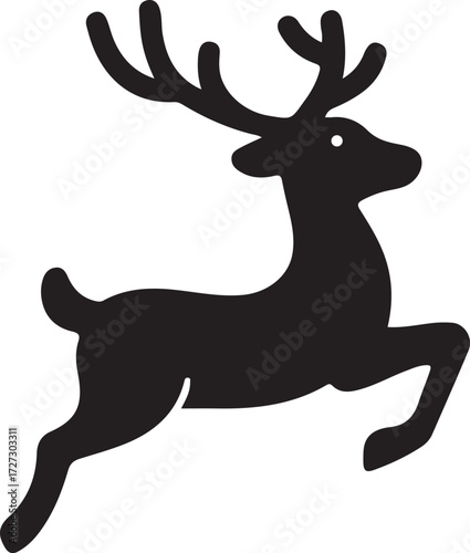 Festive Christmas Holiday Silhouette Vector Collection