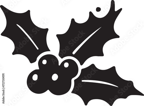 Festive Christmas Holiday Silhouette Vector Collection
