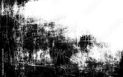 Distressed overlay texture of rusted peeled metal. grunge background.