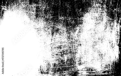 Distressed overlay texture of rusted peeled metal. grunge background. abstract halftone vector illustration