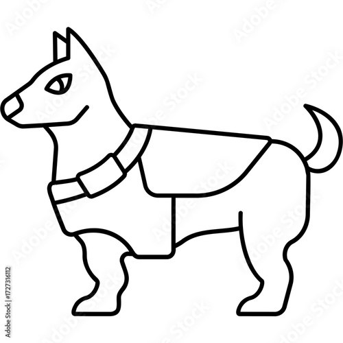 Police Dog Icon