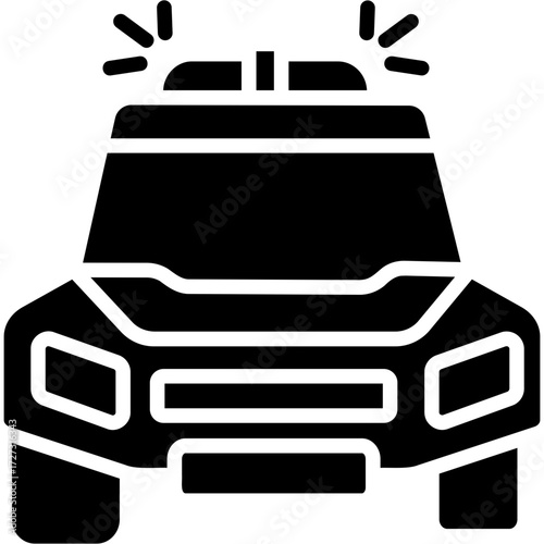 Police Vehicle Icon