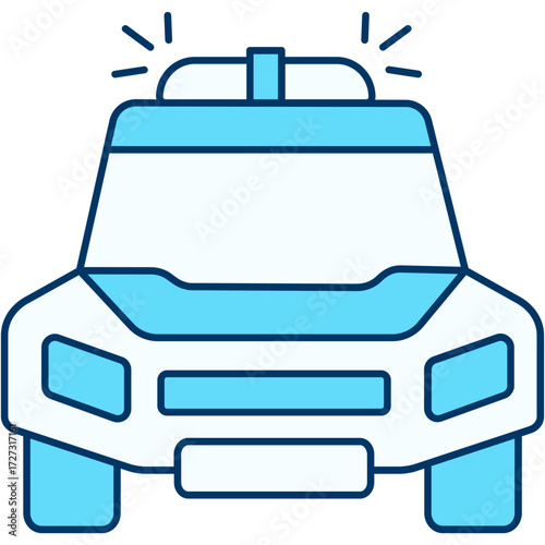 Police Vehicle Icon