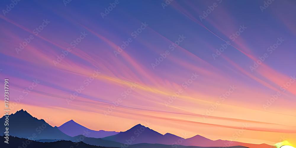 Fototapeta premium Scenic Nature and Fantasy Mountains