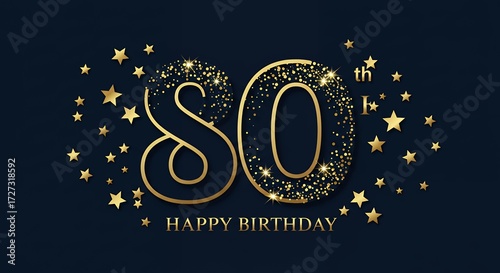 Elegant 80th birthday celebration