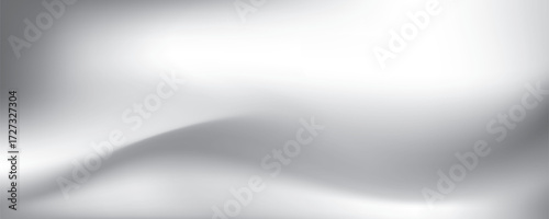 Abstract white and gray gradient background. Vector illustration.
