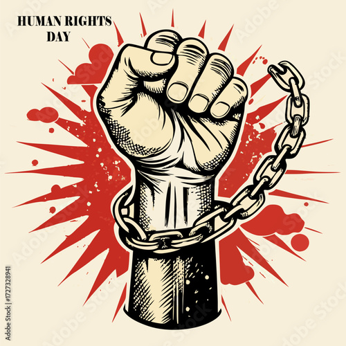 Human Rights Day – Inspiring Change, Creating Hope Art & Illustration