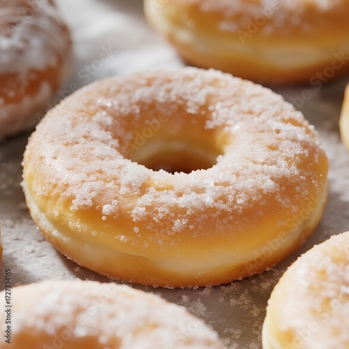 donuts with icing sugar