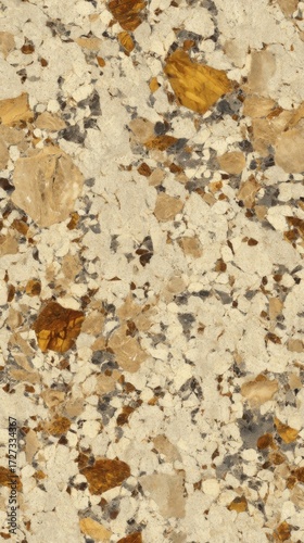 Seamless tile pattern with repeating marble-like texture in cream, beige, and brown hues,