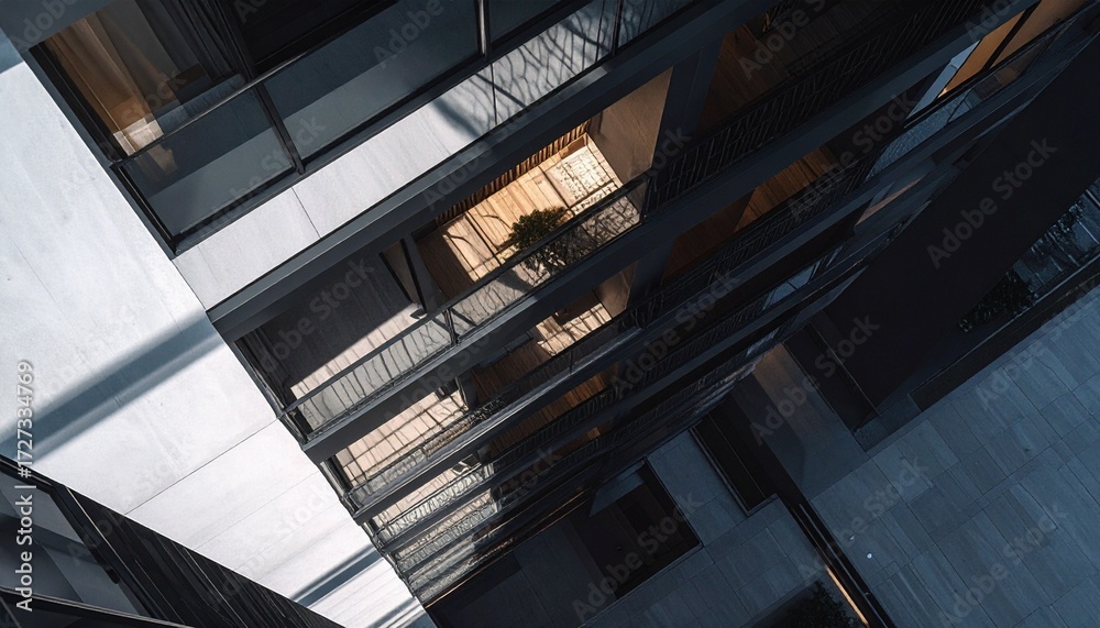 Fototapeta premium 高いビルの建物