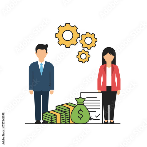 Entrepreneurs look for investor funding or apply for business loans to launch a venture
