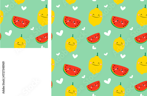 easter eggs seamless pattern